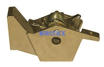 Oblique double hole brush holder